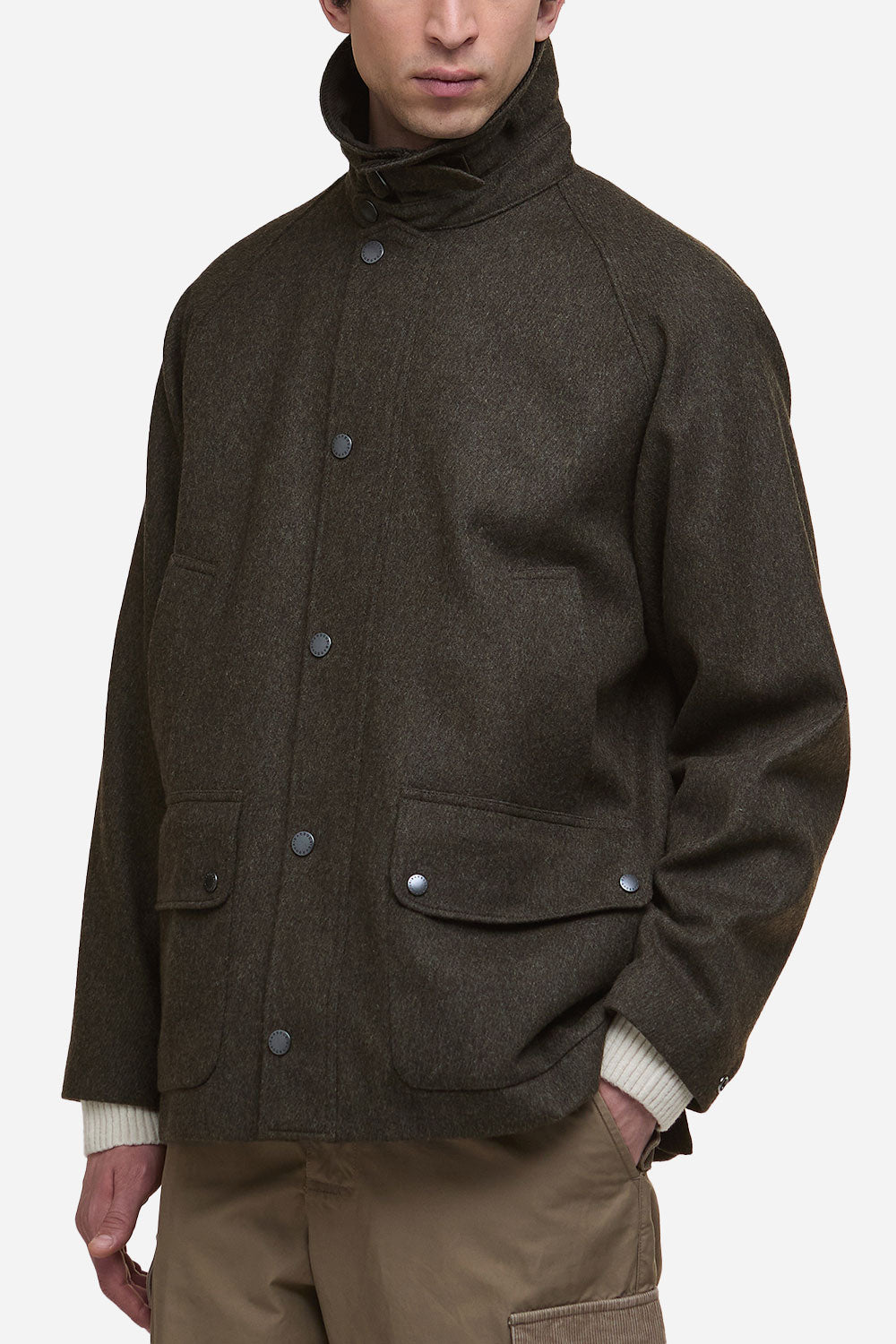 Barbour Modified Bedale Wock -takki (oliivi)