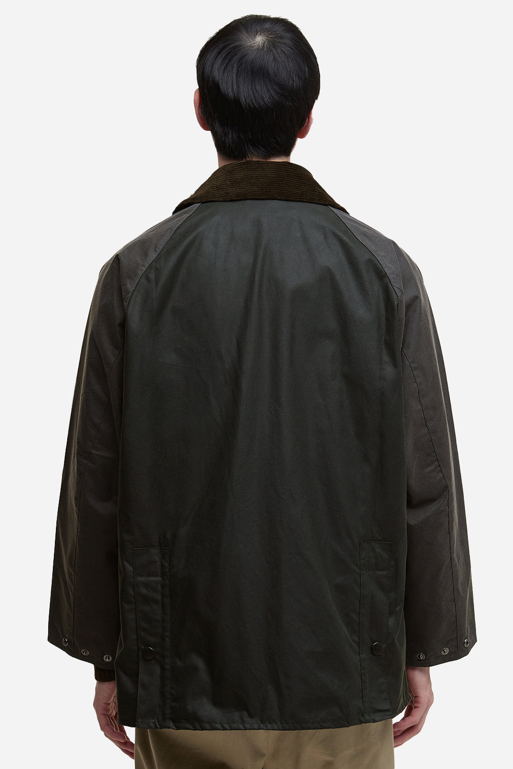 Barbour Patchwork OS Bedale Wax Jacket (Sage Multi)