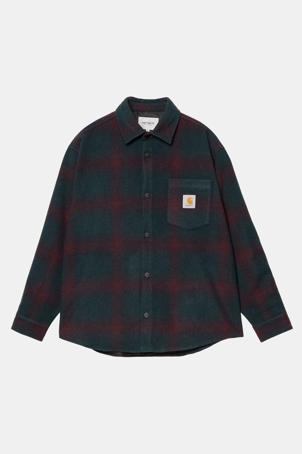Carhartt Wip Brennan -paitatakki (Brennan Check/Deep Lagoon/Rondo)