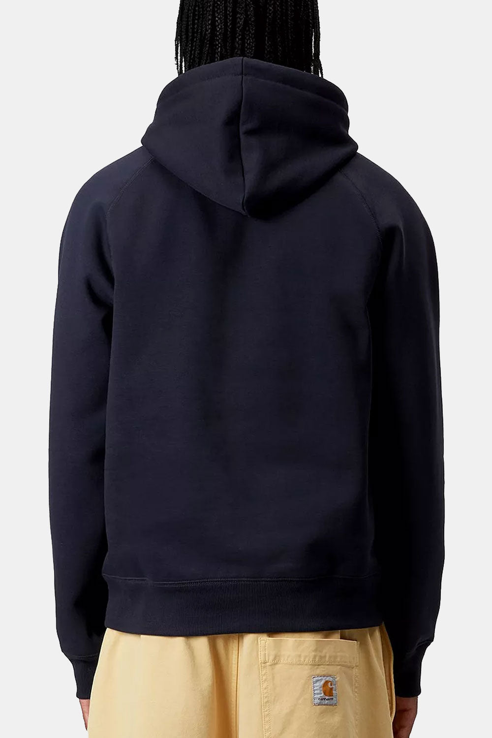 Carhartt WIP Hooded Chase Sweat (Dark Navy/Gold)