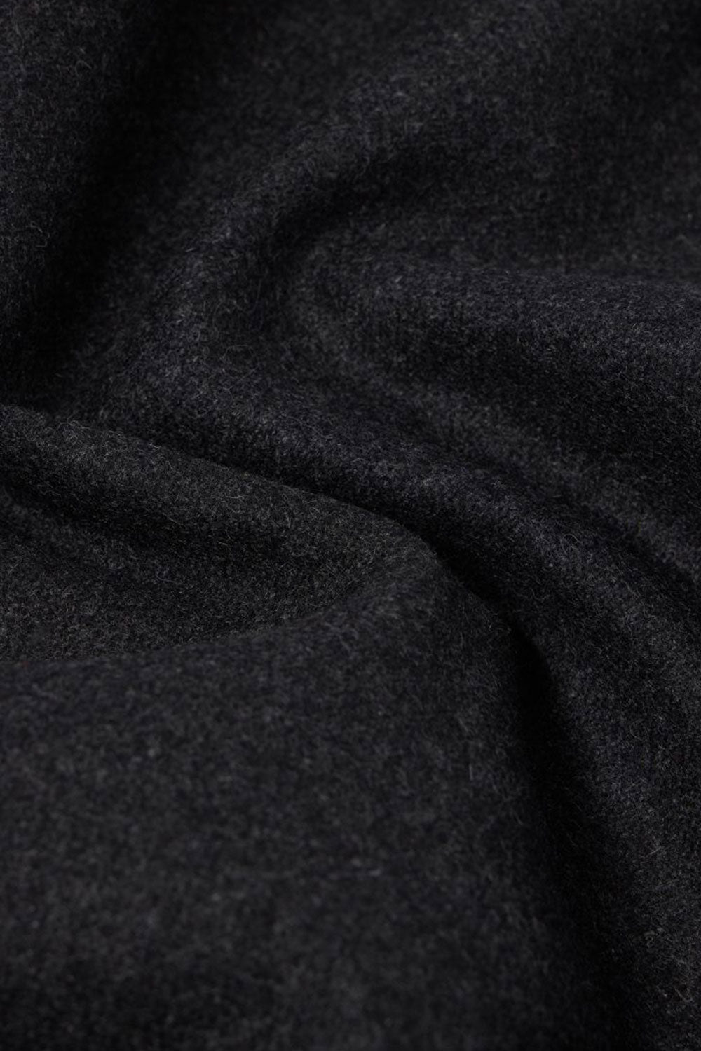 Edwin Mac Wool Coat (Dark Grey Marl)
