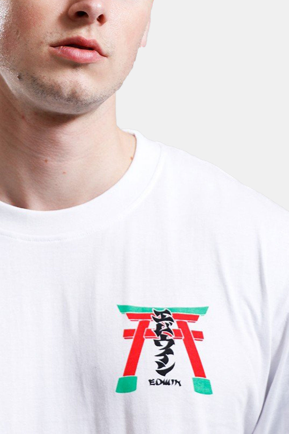 Edwin Torii T-paita (valkoinen)