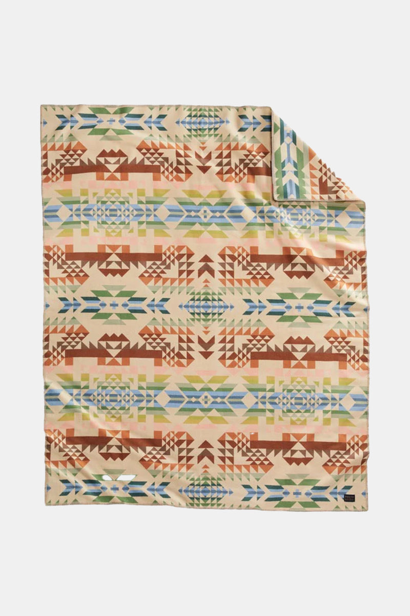 Pendleton nauhoittamaton Jacquard -kaapu (Opaal Spring)