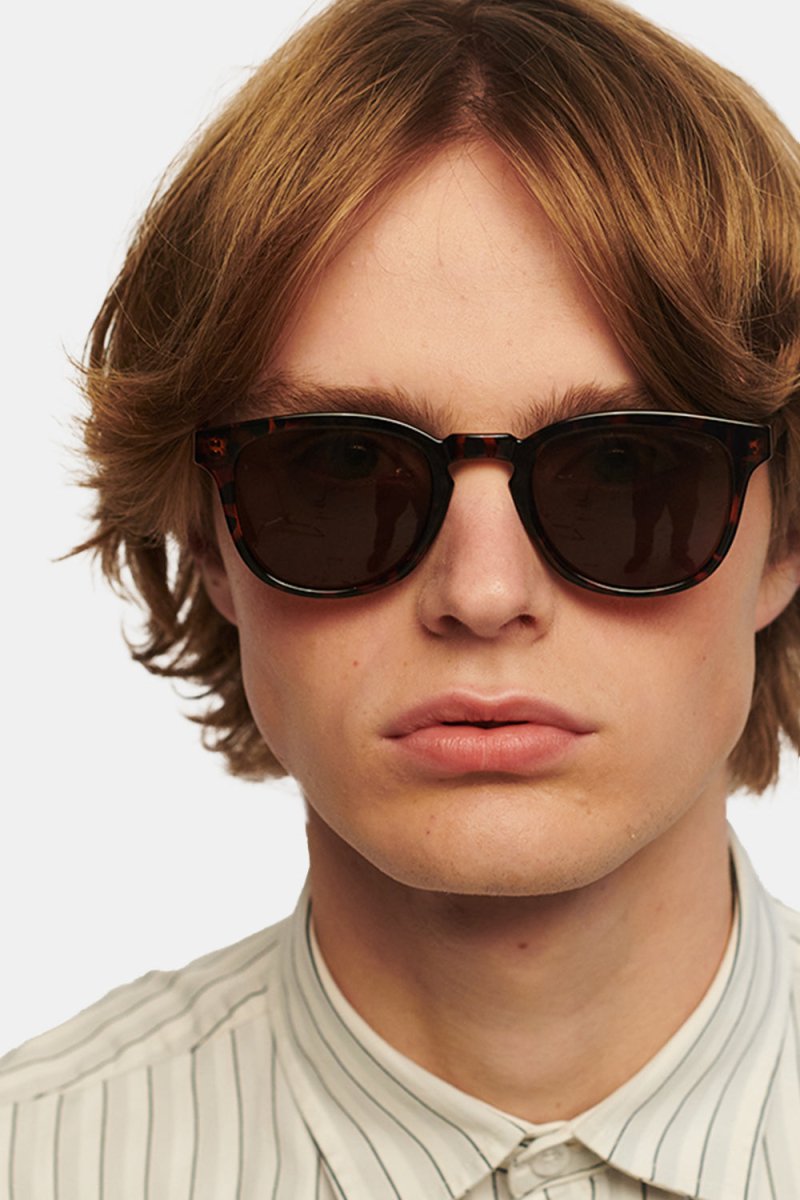 A Kjaerbede Bate Sunglasses (Demi Tortoise) | Sunglasses