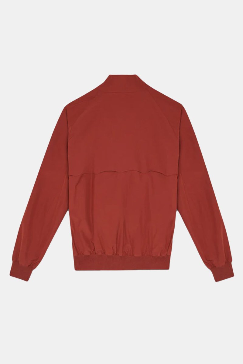 Baracuta G9 Classic Cotton-Blend Harrington Jacket (Brick Red) | Jackets