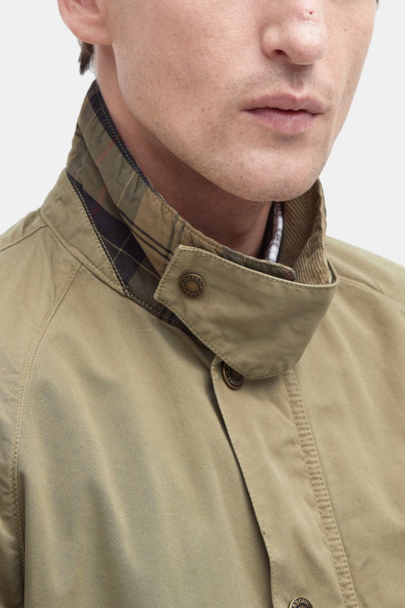 Barbour Ashby -rento kesätakki (valkaistu oliivi)