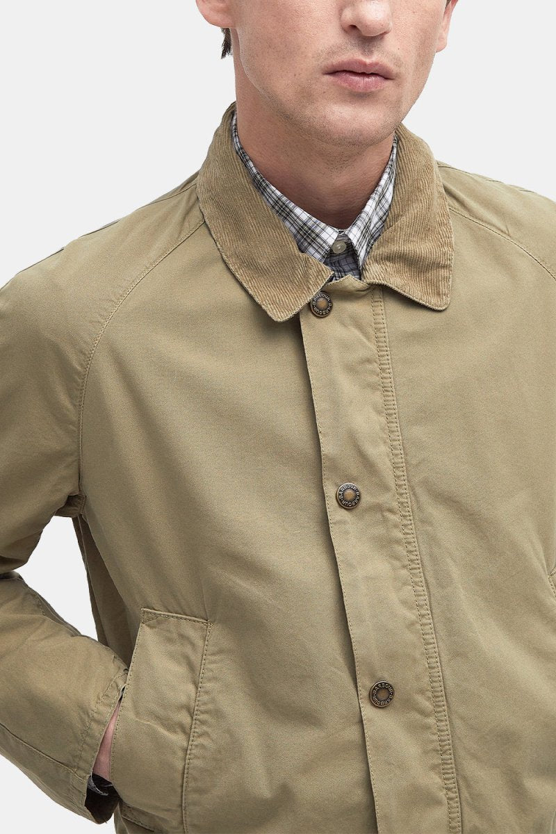 Barbour Ashby -rento kesätakki (valkaistu oliivi)
