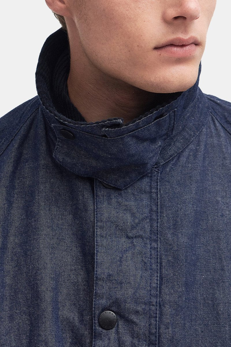 Barbour Oversized Bedale Jacket (Casual Indigo) | Jackets