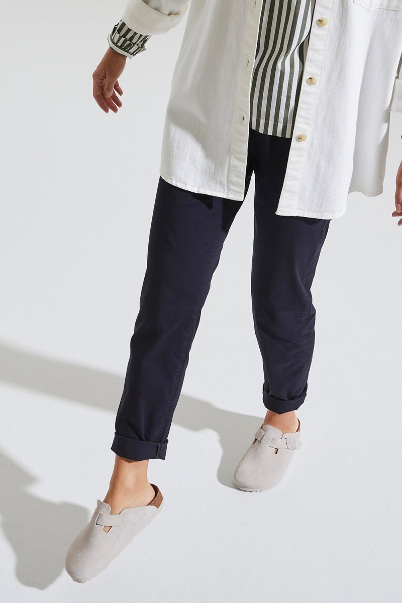 Birkenstock Boston Suede Leather (Antique White) | Sandals