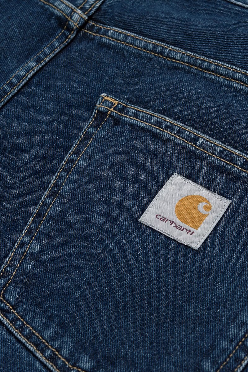 Carhartt WIP Newel Pant (Blue/Stone Wash/Maitland Denim) | Trousers