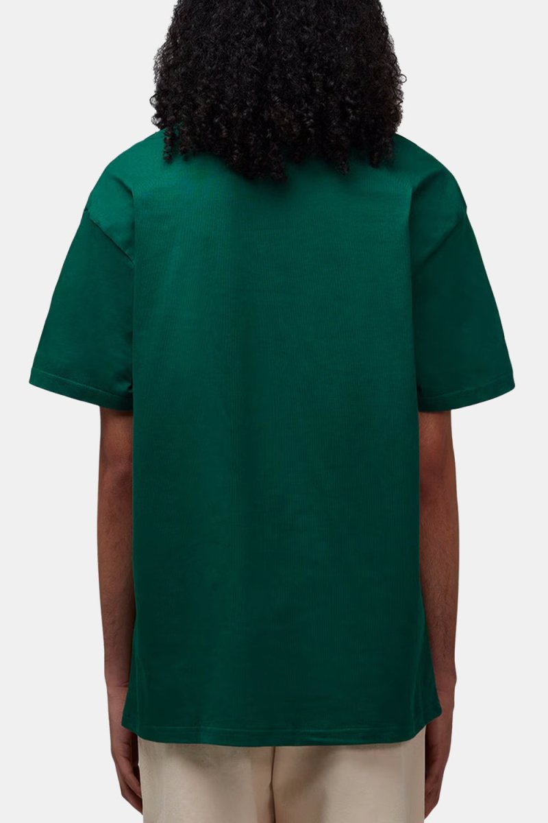 Carhartt WIP Short Sleeve Chase T-Shirt (Chervil/Gold) | T-Shirts