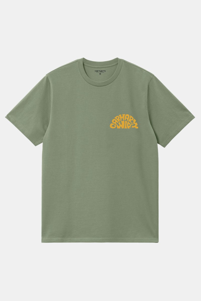 Carhartt WIP Short Sleeve Jazzy T-Shirt (Park/Quince) | T-Shirts