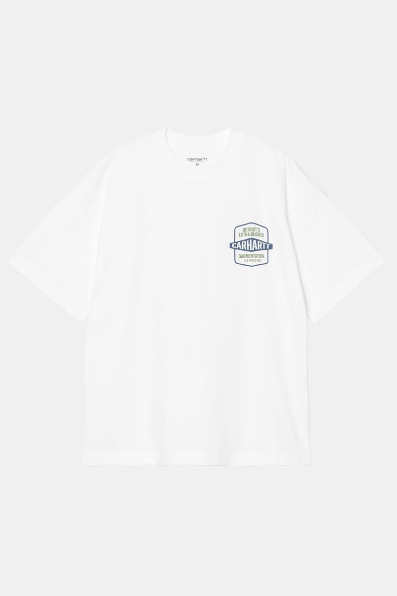 Carhartt WIP Short Sleeve Networks T-Shirt (White) | T-Shirts