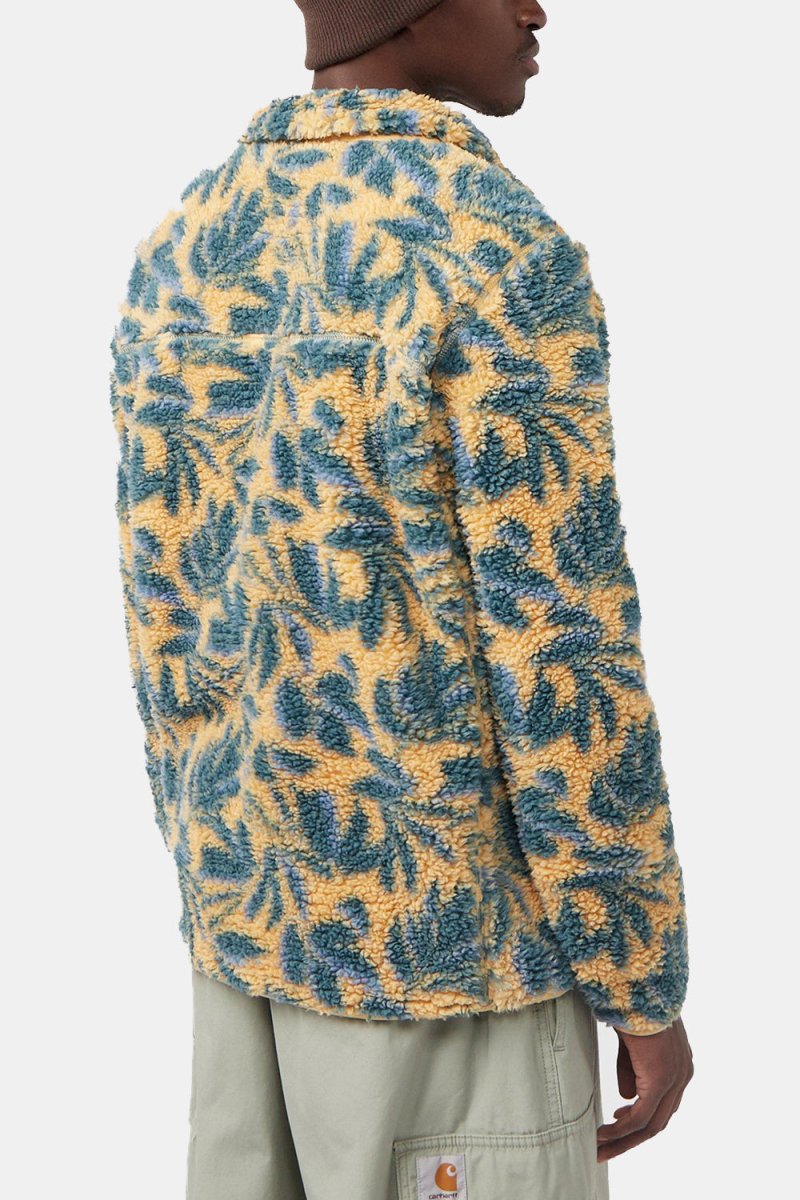 Columbia Winter Pass Print Fleece Full Zip (Light Camel Areca Print) | Sweaters