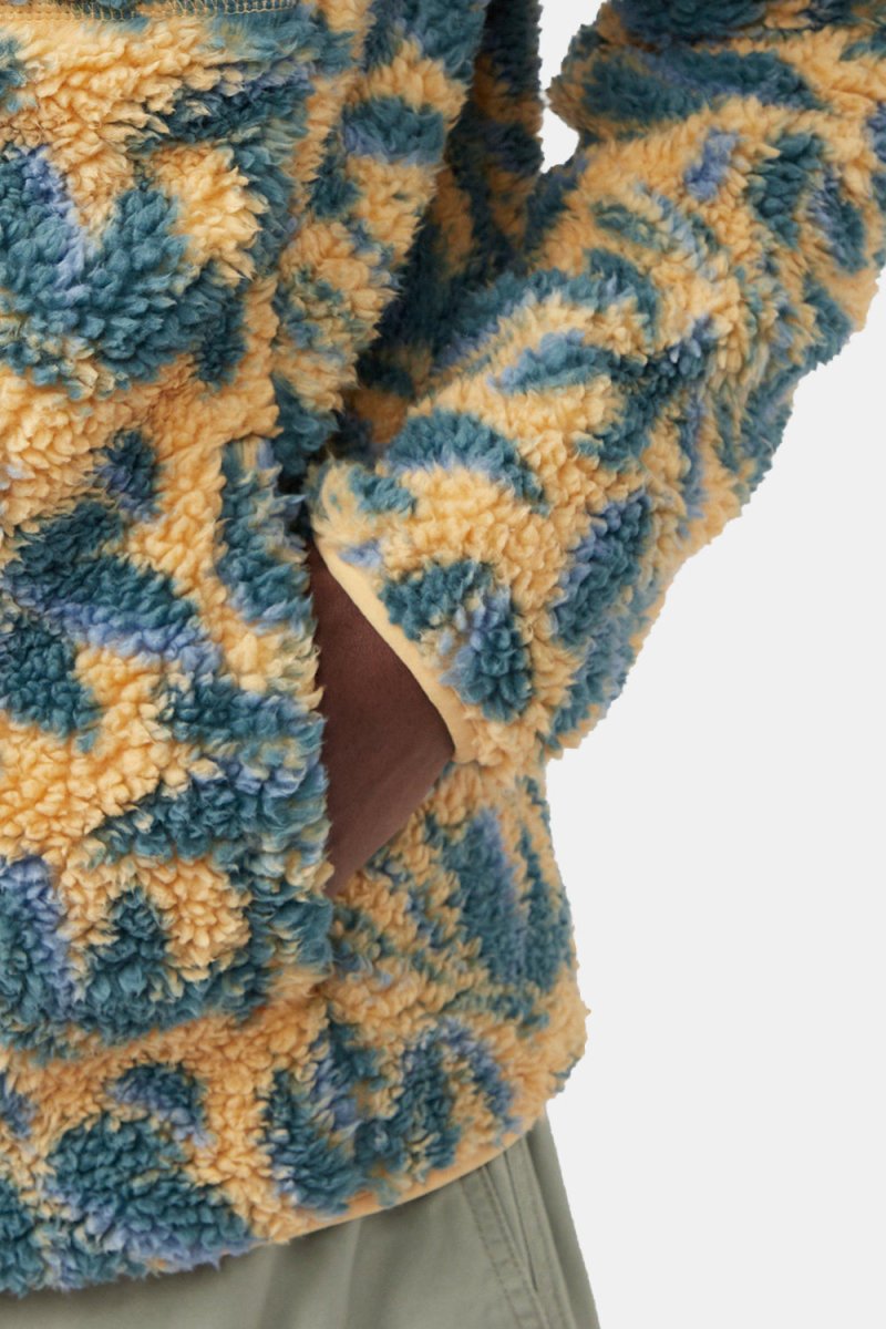 Columbia Winter Pass Print Fleece Full Zip (Light Camel Areca Print) | Sweaters