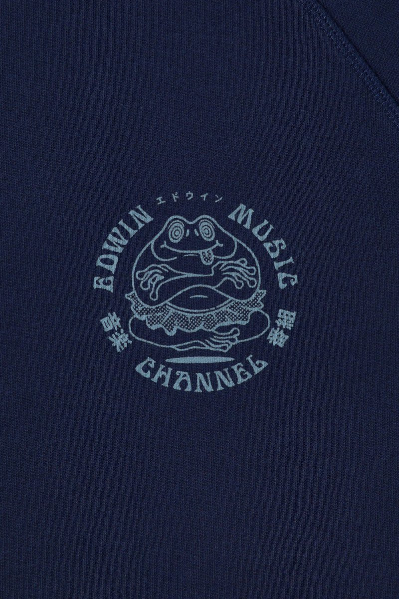 Edwin Music Channel Heavy Sweatshirt (Maritime) | Sweaters