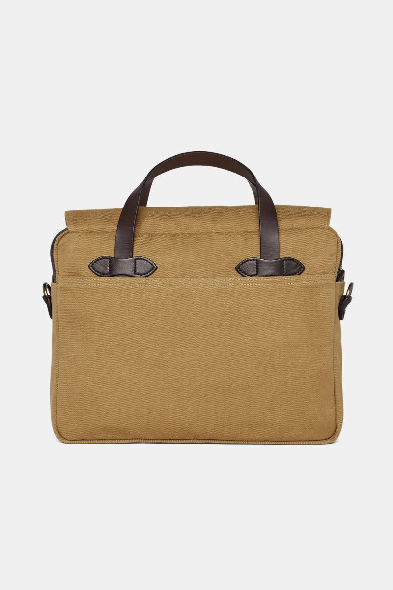 Filson Rugged Twill Original Briefcase (Tan) | Bags