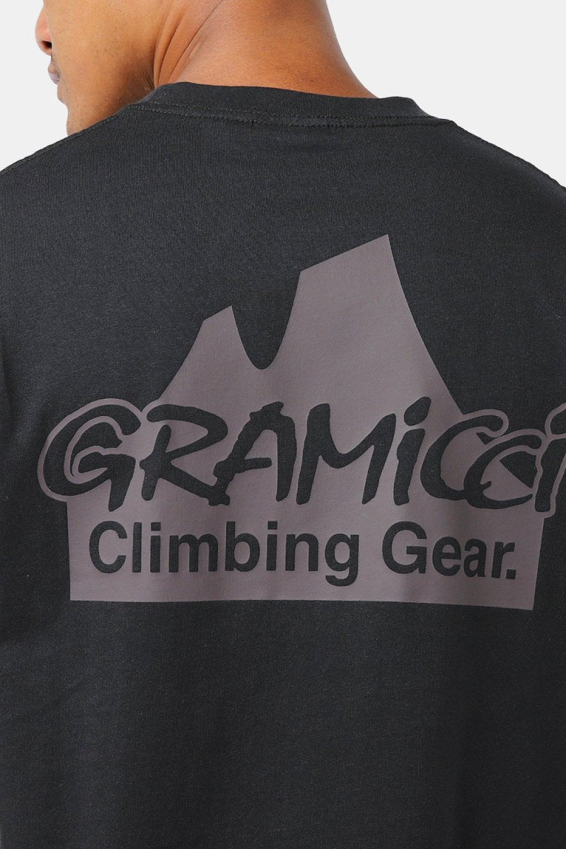 Gramicci Climbing Gear T-Shirt (Vintage Black) | T-Shirts