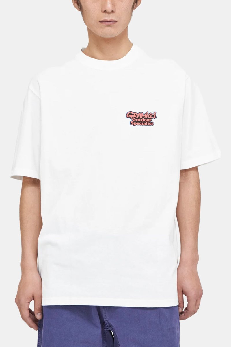 Gramicci Outdoor Specialist T-Shirt (White) | T-Shirts