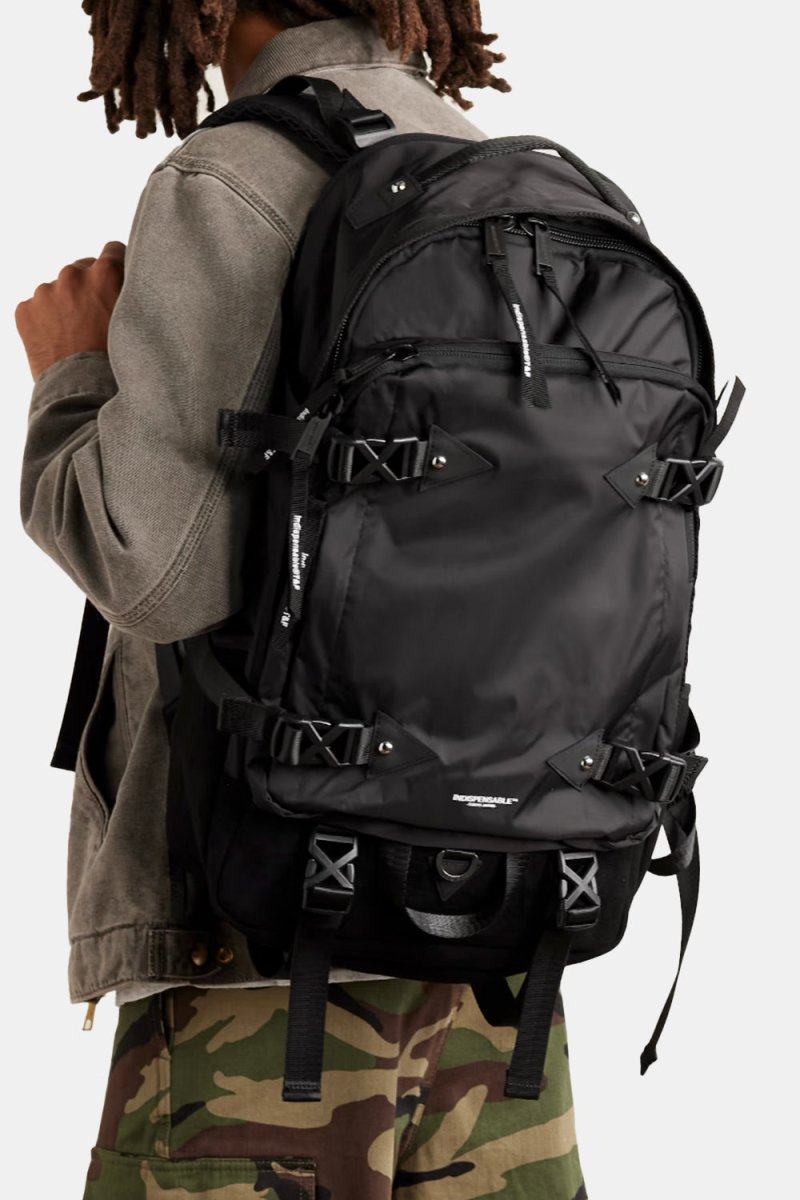 Indispensable IDP Backpack Brill Econyl (Black) | Backpacks
