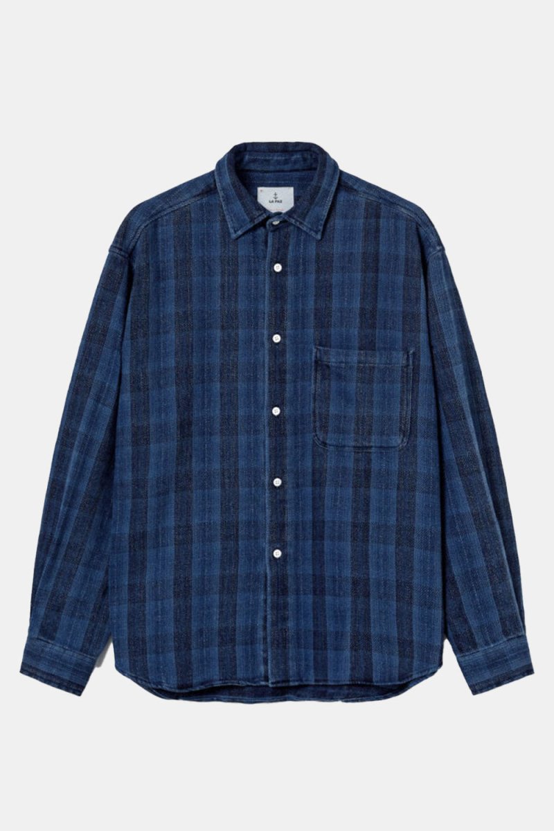 La Paz Carvalho Shirt (Indigo Checks) | Shirts