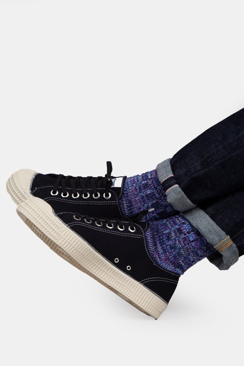 Novesta Star Master Contrast Stitching (Black/Beige/Ecru) | Trainers