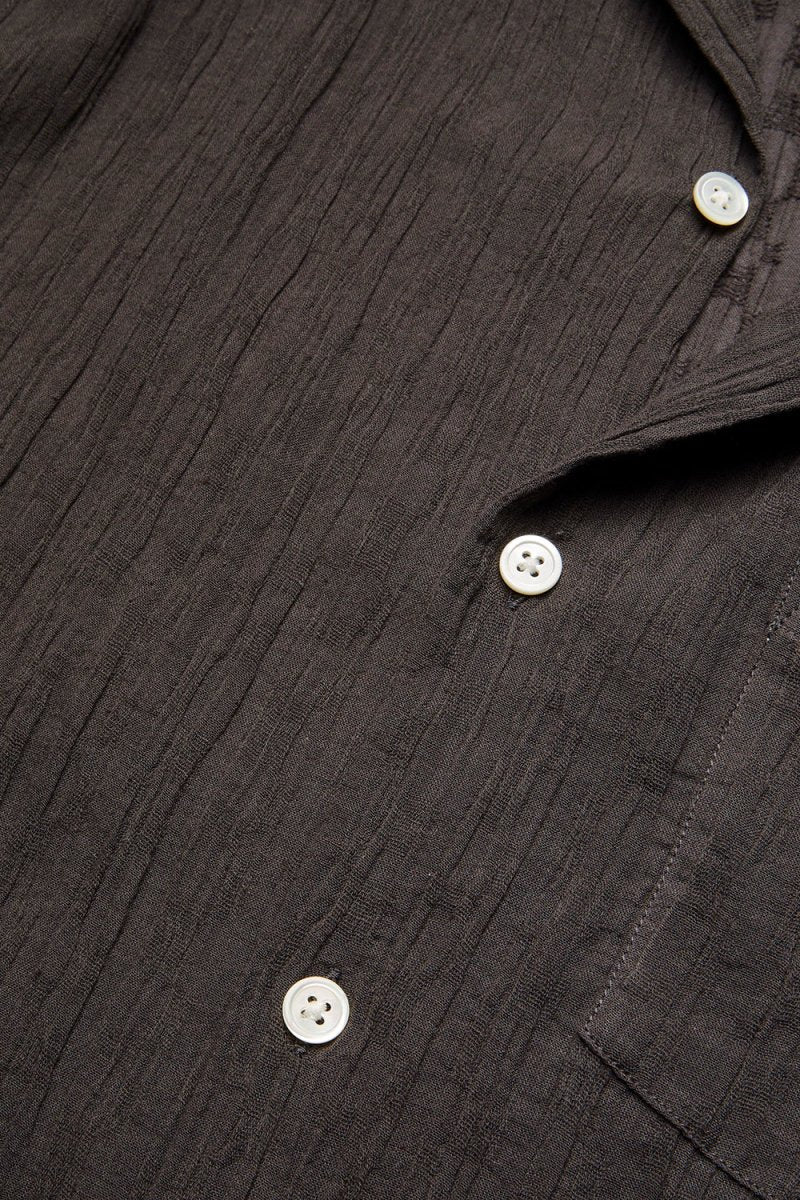 Portuguese Flannel Nori Shirt (Dark Grey) | Shirts