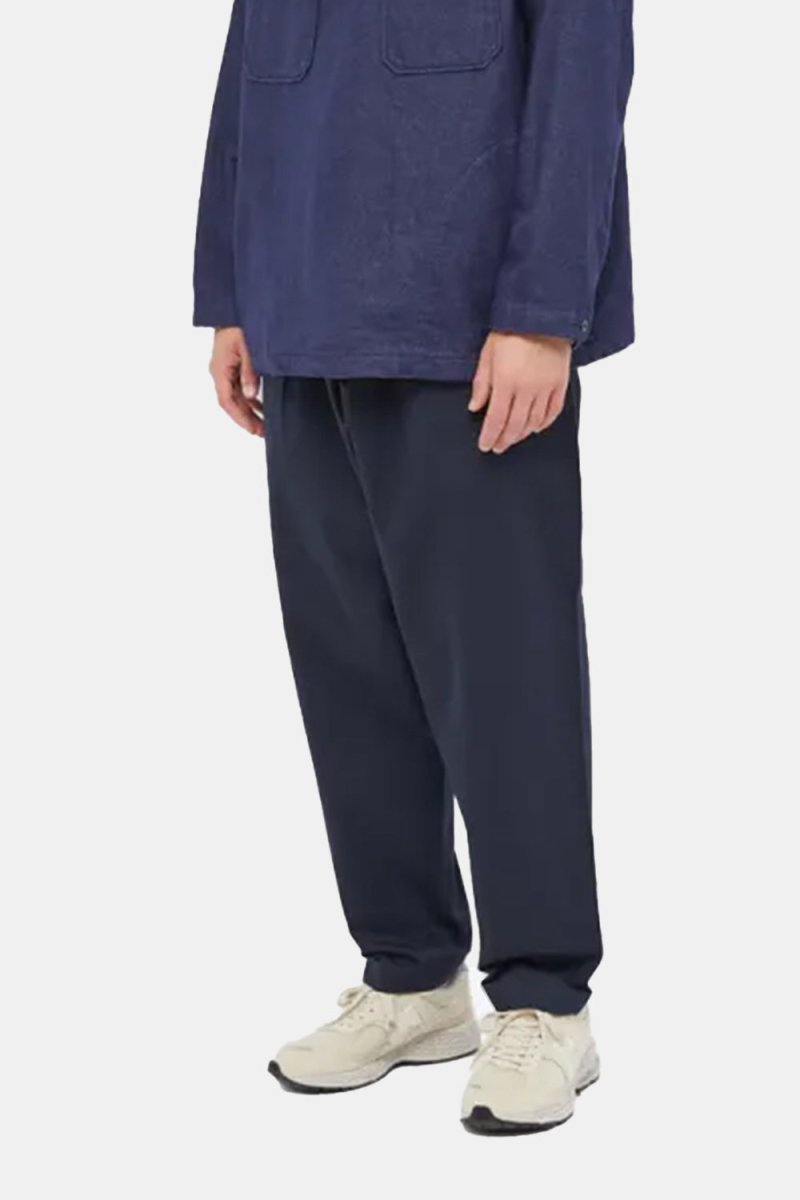 Universal Works Pleated Track Pant (Navy Twill) | Trousers