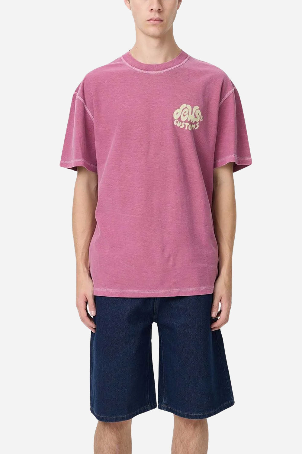 Deus Debris Reverse T-paita (Dry Rose)