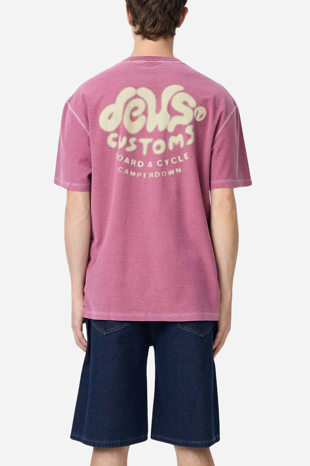 Deus Debris Reverse T-paita (Dry Rose)