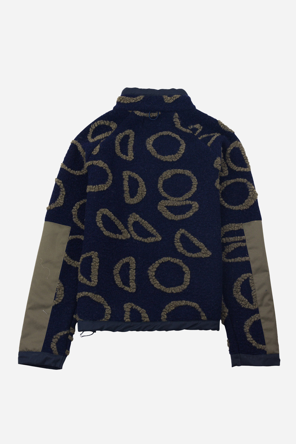 Folk Signal Fleece (laivaston ympyrä Jacquard)