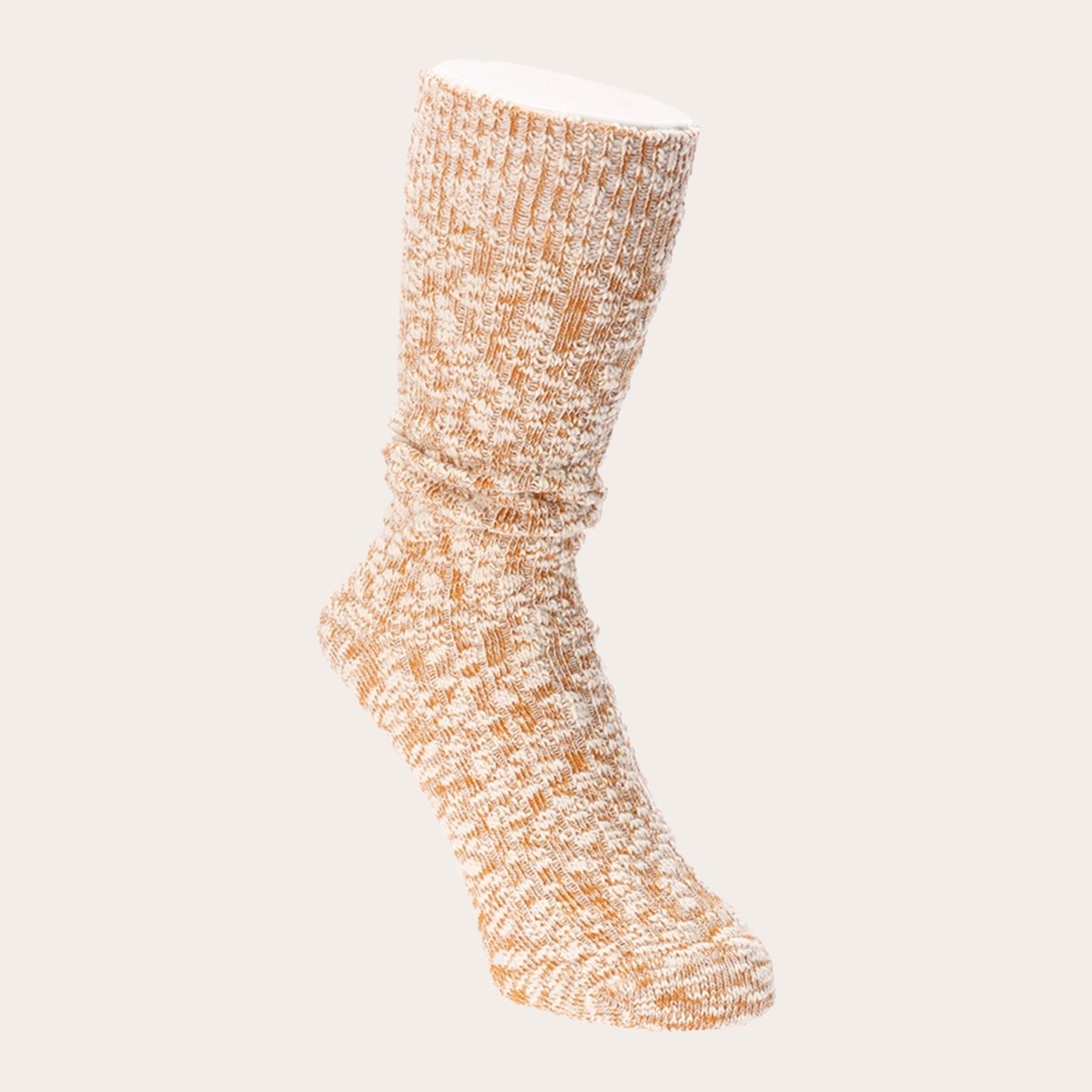 Anonymous Ism Light Weight Slub Crew Sock (Mustard) | Socks
