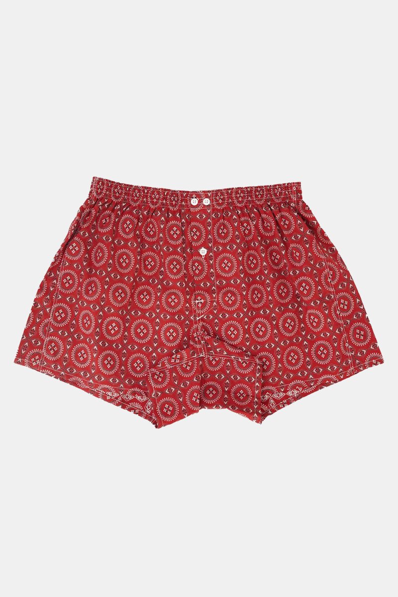 Anonymous Ism Vintage Bandana Print Boxers (Red) | Underwear