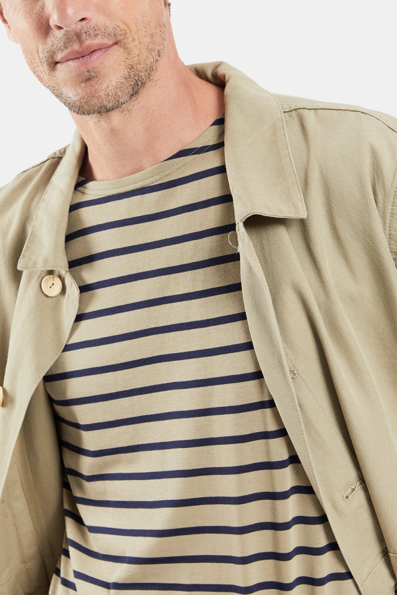 Armor Lux Fisherman's Jacket Heritage (Argile Green) | Takit