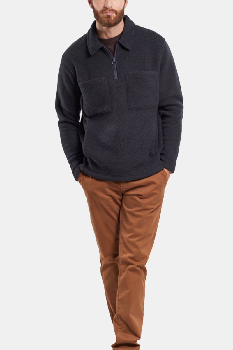 Armor Lux Heavy Fleece Sweatshirt (Navy)o | Sweaters