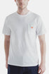 Armor Lux Heritage Classic Organic Pocket T-paita (valkoinen) | T-paidat