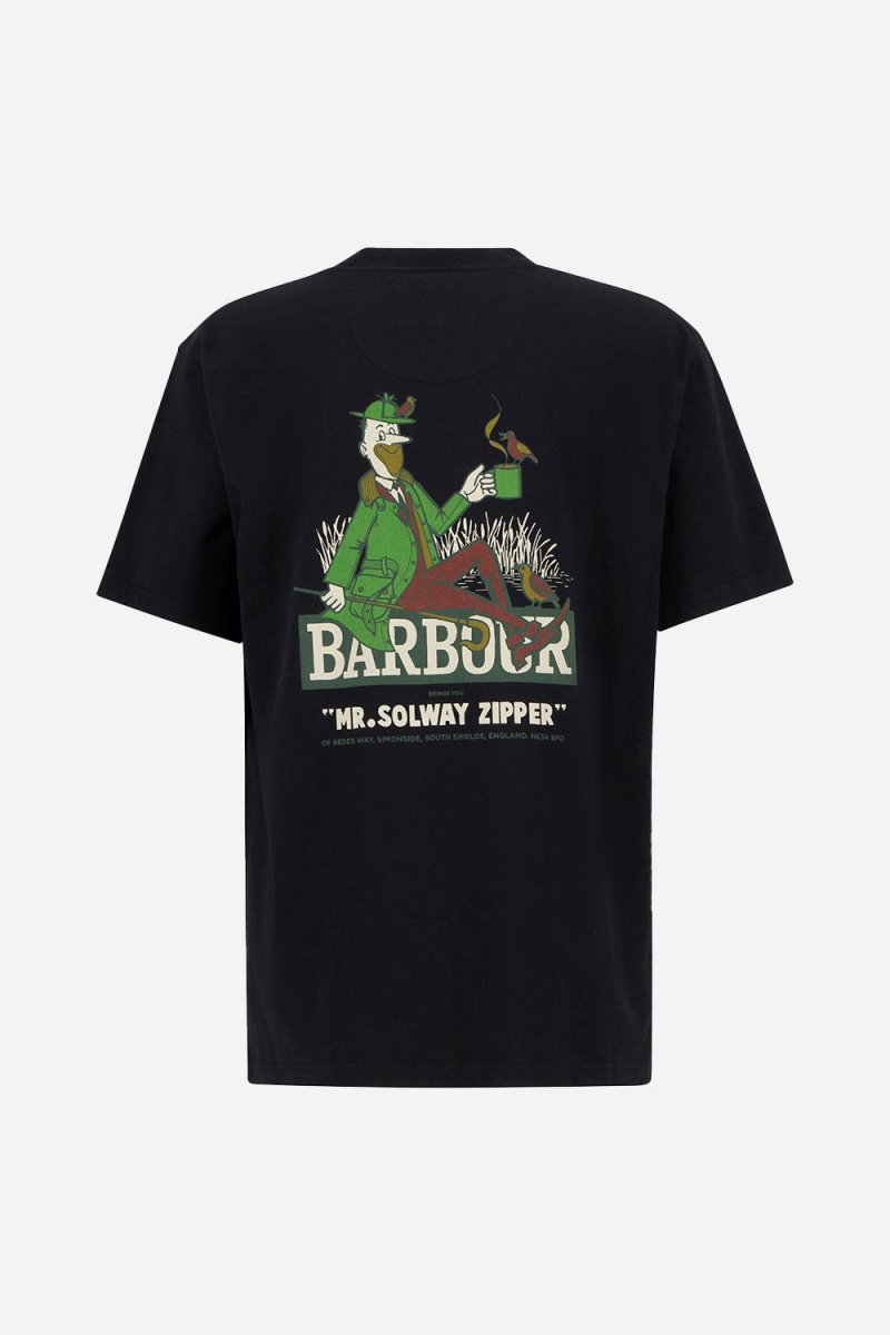 Barbour Campbell OS Graphic T-Shirt (Black) | T-Shirts