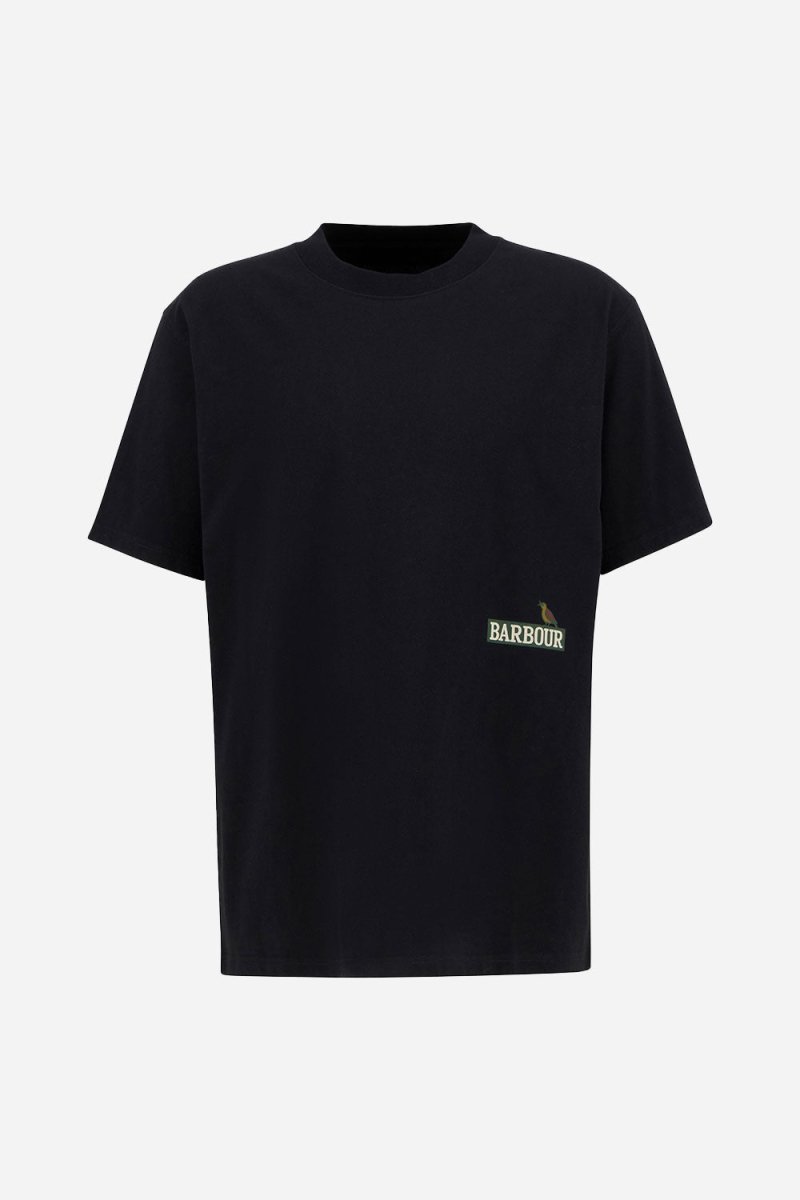 Barbour Campbell OS Graphic T-Shirt (Black) | T-Shirts