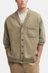 Barbour Donnington Cardigan (valkaistu oliivi) | Neulepuserot