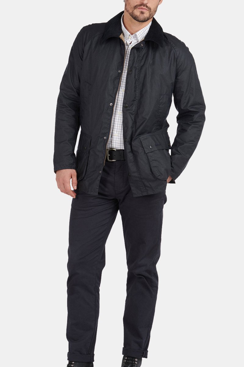 Barbour Lightweight Ashby Waxed Jacket (Royal Navy) | Jackets