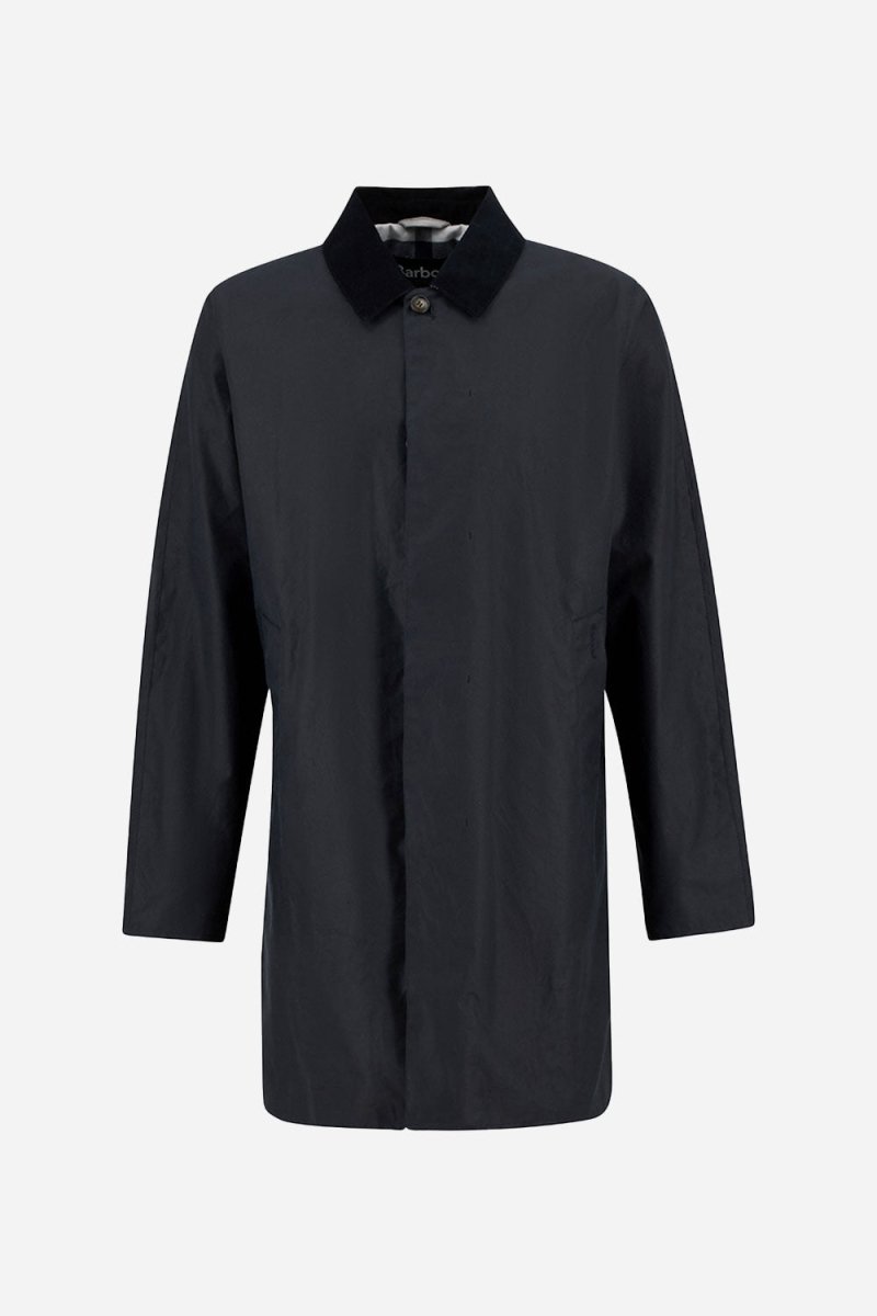 Barbour Lorden Wax Mac (Navy) | Jackets
