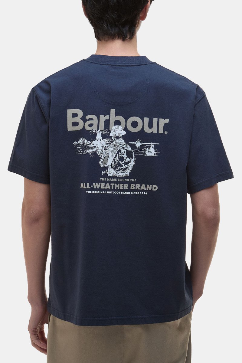 Barbour Outdoors T-Shirt (Navy) | T-Shirts