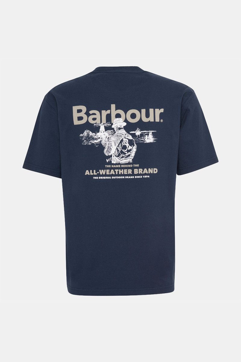 Barbour Outdoors T-Shirt (Navy) | T-Shirts