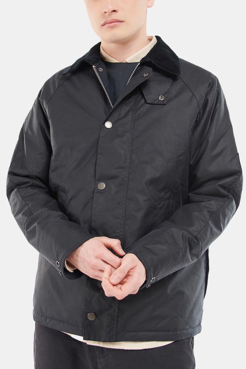 Barbour White Label SL Nara Wax Jacket (Navy) | Jackets