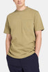 Barbour Williams Pocket T-paita (valkaistu oliivi) | T-paidat
