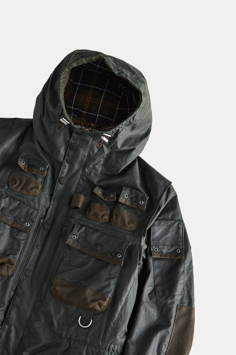 Barbour x TO KI TO Military Wax Jacket (Sage) | Jackets