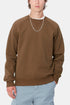 Carhartt WIP Chase collegepaita (suklaa/kulta) | Neulepuserot