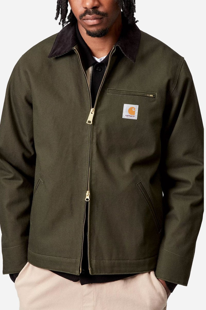 Carhartt WIP Detroit Jacket (Olive/Black Rigid) | Jackets