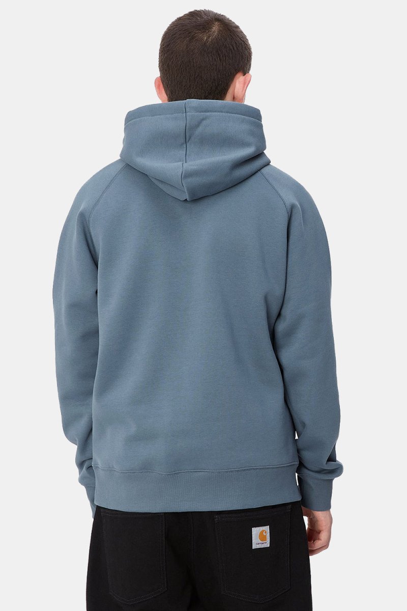 Carhartt WIP Hooded Chase Sweatshirt (Positano/Gold) | Sweaters