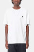 Carhartt WIP Madison lyhythihainen T-paita (valkoinen/musta) | T-paidat